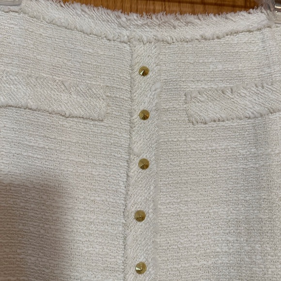 Cotton, polyester, rayon. Zip back, skirt. - Picture 2 of 4